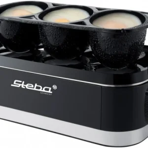 Steba EK 7 Eierkocher Schwarz/edelstahl 10