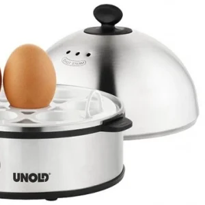 Unold 38626 Eierkocher Edel Edelstahl/schwarz 10