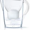 BRITA Wasserfilter-Kanne Marella Weiß Inkl. 3 MAXTRA+ Tischwasserfilter 22
