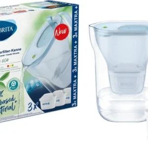 BRITA Style Inkl. 3 MAXTRA+ Tischwasserfilter Hellblau 12
