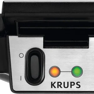 Krups FDK 251 Waffelautomat Schwarz/edelstahl 12