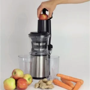 Caso SJW 500 Design Slow Juicer Entsafter Edelstahl/schwarz 14