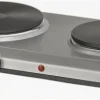 Eltac DK 29 Doppelkochplatte Edelstahl 10